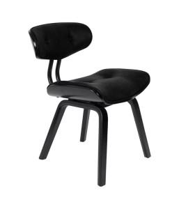 Krzesło BLACKWOOD czarne Dutchbone