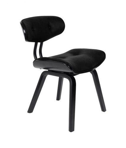 Krzesło BLACKWOOD czarne Dutchbone