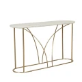 Konsola designerska z marmurowym blatem Fortuna