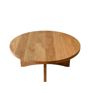 Stolik kawowy drewniany okrągły Heven