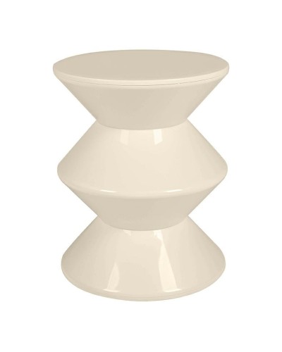 Stolik boczny Turn beżowy 