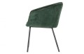 Krzesło Sien velvet butelkowa zieleń 