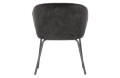 Krzesło Sien velvet czarne 