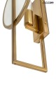 Lampa ścienna TROYA złota
