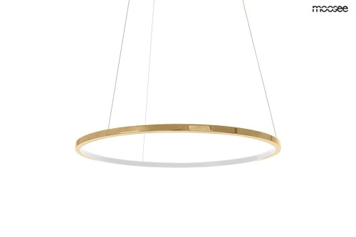 Lampa wisząca RING SLIM 40 złota