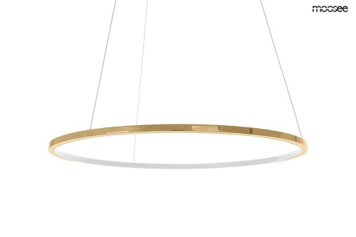 Lampa wisząca RING SLIM 80 złota