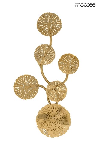 Lampa ścienna LIRIO 6 złota