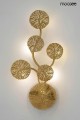 Lampa ścienna LIRIO 6 złota