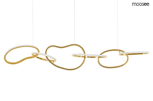 Lampa wisząca JAZZ 6 złota Moosee