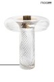 Lampa stołowa ICAR transparentna 
