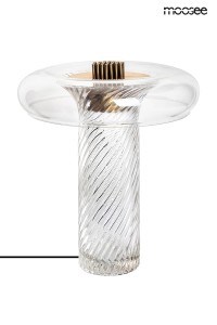 Lampa stołowa ICAR transparentna 