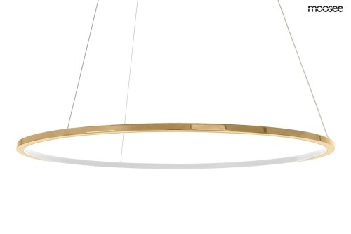 Lampa wisząca RING SLIM 150 złota