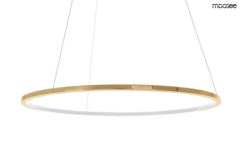 Lampa wisząca RING SLIM 120 złota
