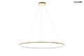 Lampa wisząca RING SLIM 100 złota