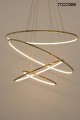 MOOSEE lampa wisząca RING SLIM M złota