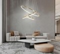 Lampa wisząca RING SLIM S złota