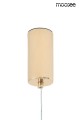 Lampa wisząca Ombre 80 złota Moosee