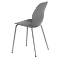 Krzesło Layer szare