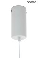 Lampa wisząca OMBRE 60 biała 