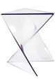 Stolik Zik transparentny 
