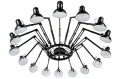 Lampa wisząca RAGNO 16 czarna