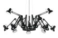 Lampa wisząca RAGNO 16 czarna