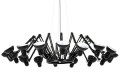 Lampa wisząca RAGNO 16 czarna