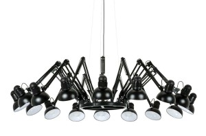 Lampa wisząca RAGNO 16 czarna
