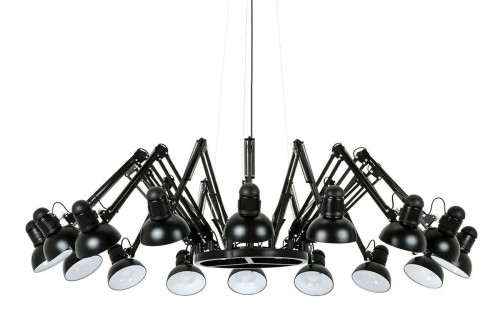 Lampa wisząca RAGNO 16 czarna