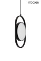 Designerska lampa wisząca Spinner 19 w  kolorze czarnym