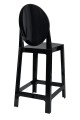 Hoker barowy Duch II czarny 65 cm WYPRZEDAŻ