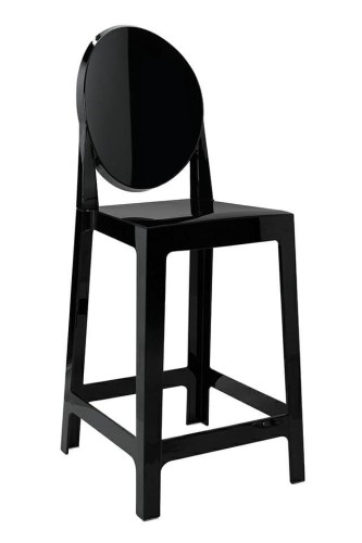 Hoker barowy Duch II czarny 65 cm WYPRZEDAŻ