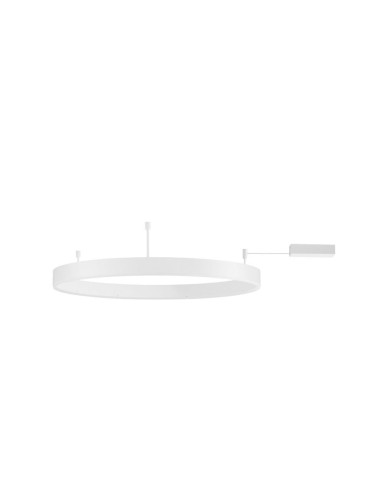 Lampa sufitowa JACA RING  biała