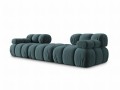 Narożna sofa modułowa 3-osobowa Bellis szaroniebieska