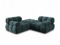 Narożna sofa modułowa 3-osobowa Bellis szaroniebieska