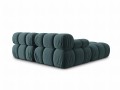 Narożna sofa modułowa 3-osobowa Bellis szaroniebieska
