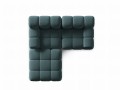 Narożna sofa modułowa 3-osobowa Bellis szaroniebieska