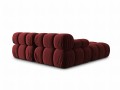 Narożna sofa modułowa 3-osobowa Bellis ciemna fuksja
