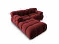 Narożna sofa modułowa 3-osobowa Bellis ciemna fuksja