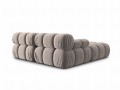 Narożna sofa modułowa 3-osobowa Bellis beżowa