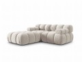 Narożna sofa modułowa 3-osobowa Bellis jasny beż