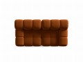 Aksamitna sofa modułowa 2-osobowa Bellis Terra
