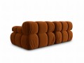 Aksamitna sofa modułowa 2-osobowa Bellis Terra