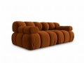 Aksamitna sofa modułowa 2-osobowa Bellis Terra