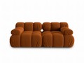 Aksamitna sofa modułowa 2-osobowa Bellis Terra