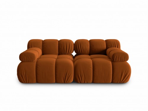 Aksamitna sofa modułowa 2-osobowa Bellis Terra