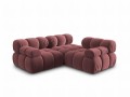 Sofa modułowa 3-osobowa Bellis różowa