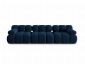 Sofa modułowa 3-osobowa Bellis granatowa