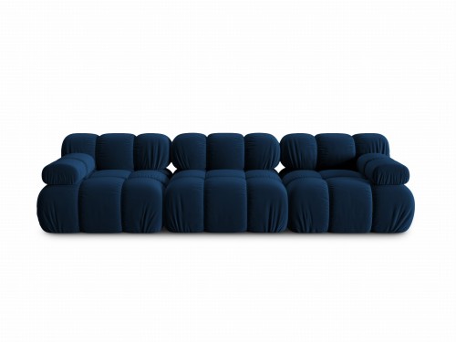 Sofa modułowa 3-osobowa Bellis granatowa