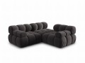 Sofa modułowa 3-osobowa Bellis ciemny szary